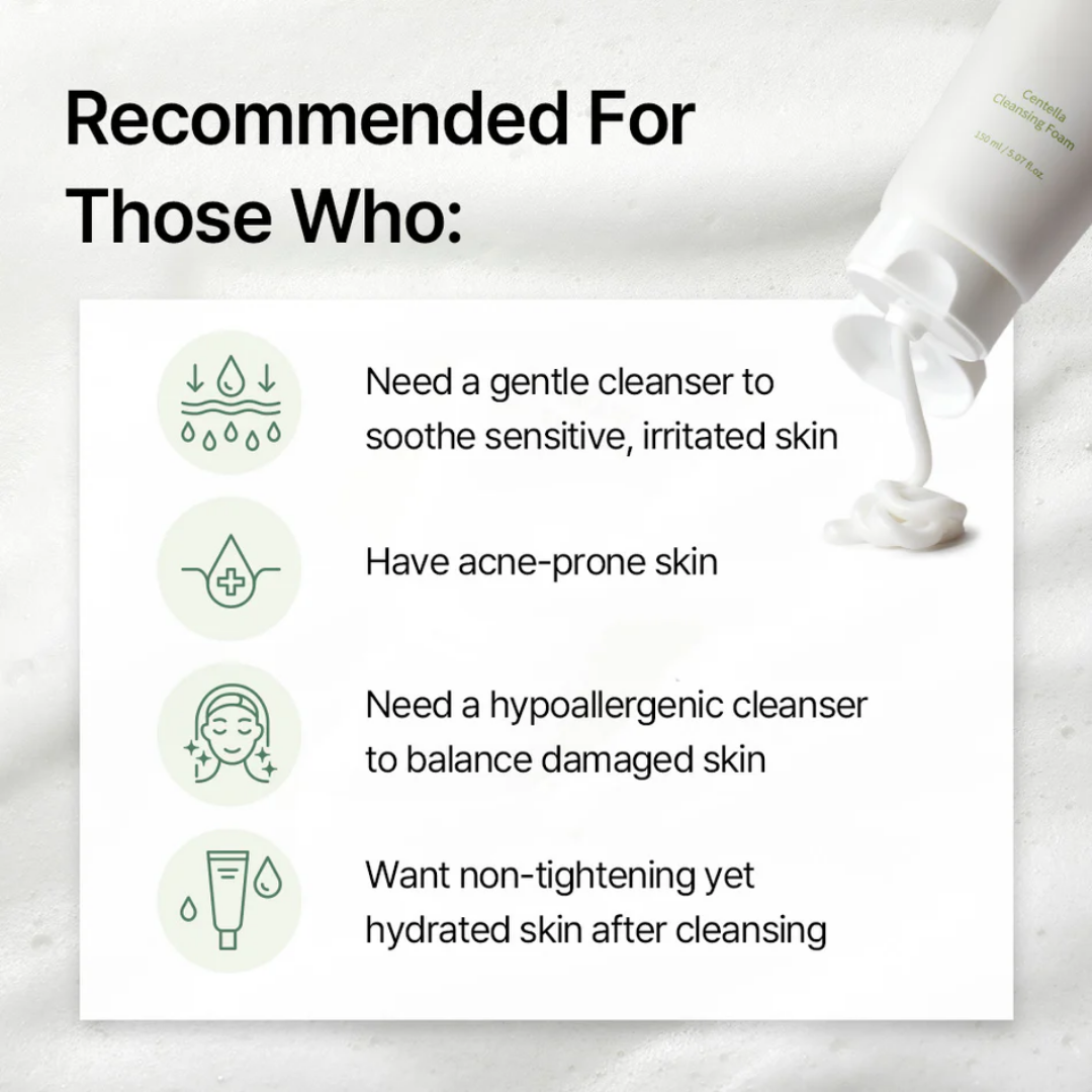 Centella Cleansing Foam