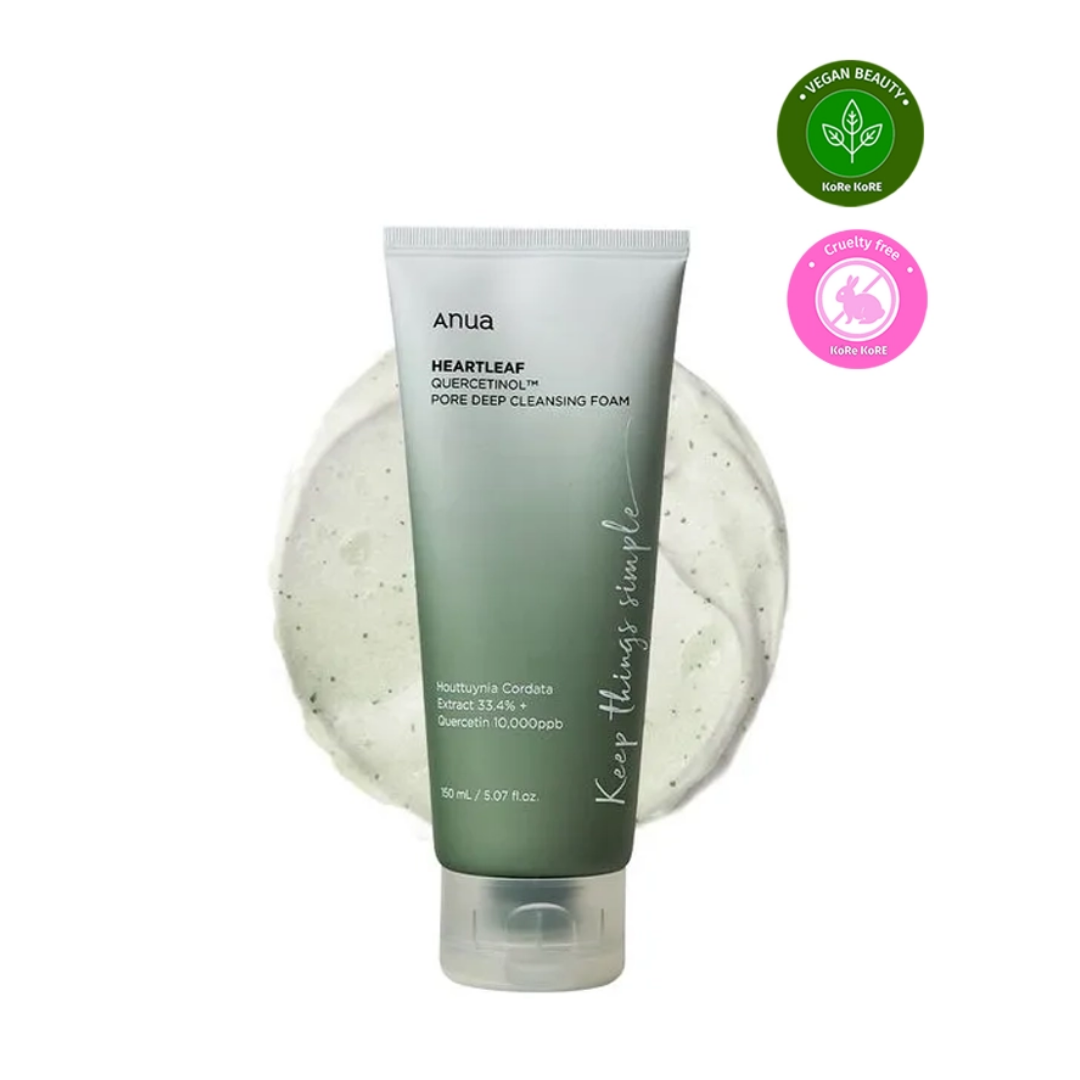 Heartleaf Quercetinol Poredeep Cleansing Foam