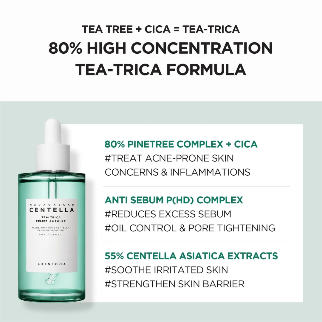 Madagascar Centella Tea-Trica Relief Ampoule Mini