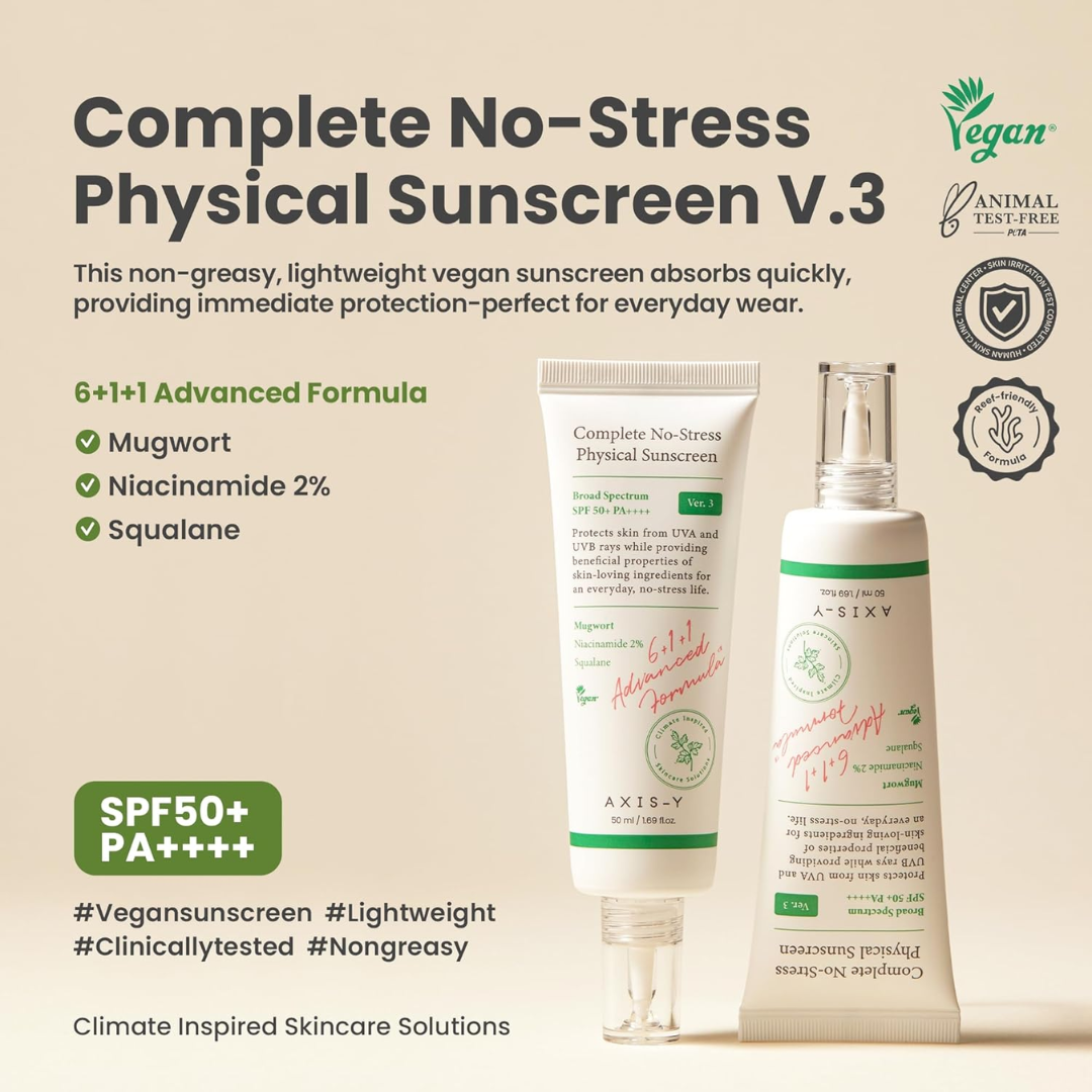 Complete No-Stress Physical Sunscreen