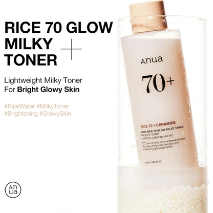 Rice 70 Glow Milky Toner