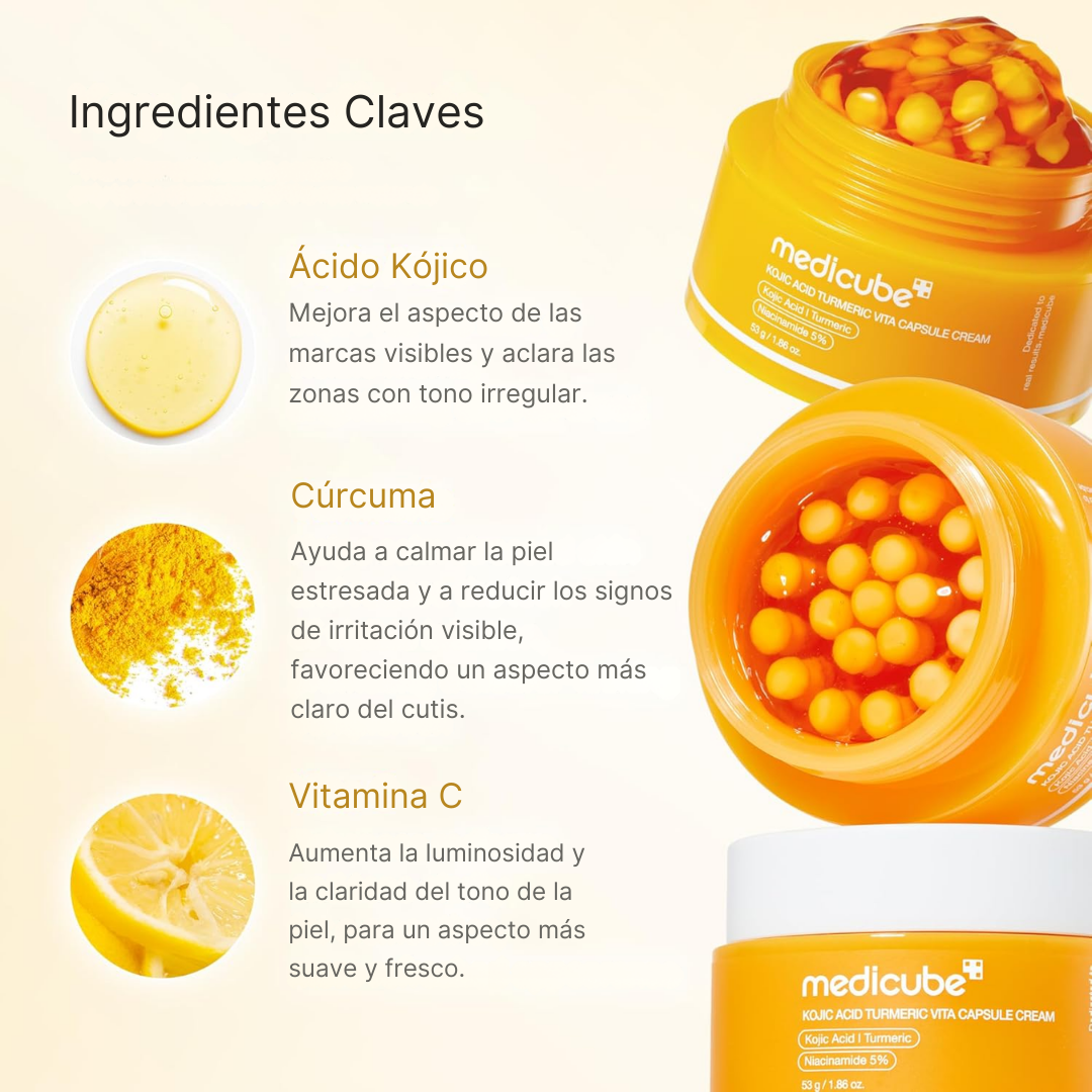 Kojic Acid Turmeric Vita Capsule Cream
