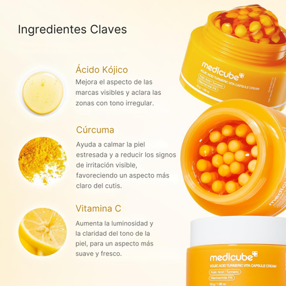Kojic Acid Turmeric Vita Capsule Cream