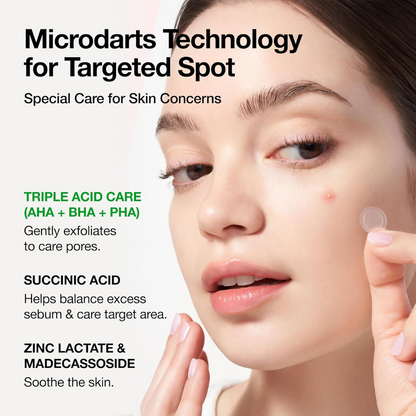 Triple Acid Spot Care Microdart Patch [12 parches]
