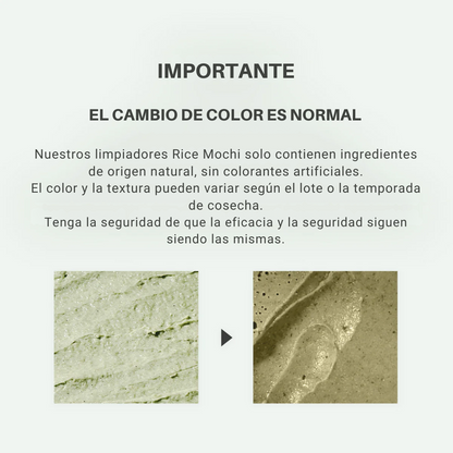 Fresh Green Rice Mochi Cleanser