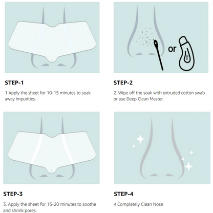 Natural Mild Clear Nose Pack [5 sets]
