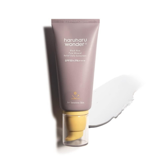 Black Rice Pure Mineral Relief Daily Sunscreen SPF50+ PA++++